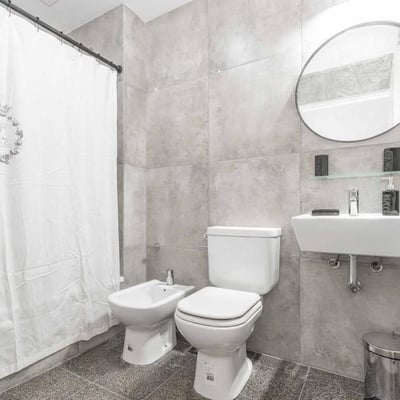 Rent of a bright modern 2-room apartment with a balcony, Palermo Hollywood, Buenos Aires, Argentina